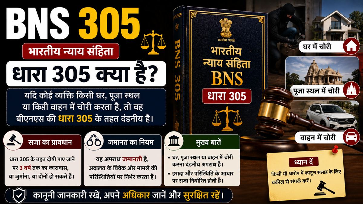 धारा 305 बीएनएस